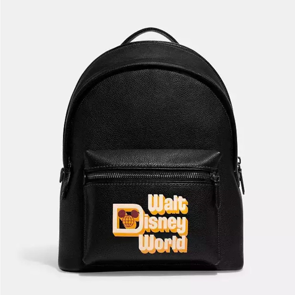 Disney X Coach Charter Backpack With Walt Disney World Motif